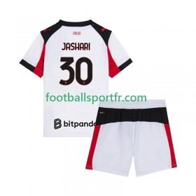 Tenue AC Milan Ardon Jashari 30 Enfant Exterieur 2025-2026 Maillot de Foot